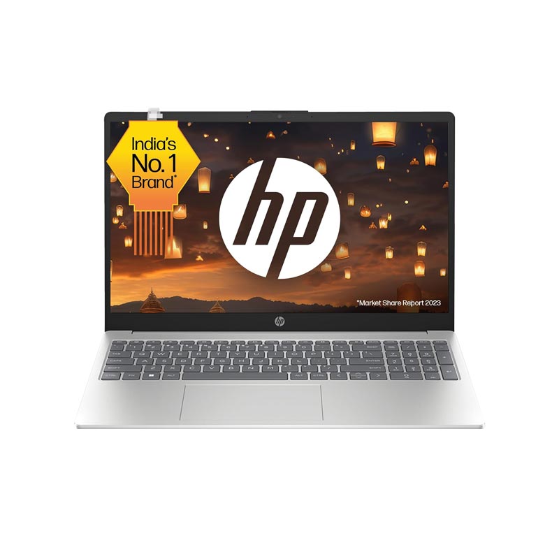 Picture of HP 15s - 13th Gen Intel Core i5-1335U 15.6" 15-fd0013TU Thin & Light Laptop (16GB / 512GB SSD  Full HD Display / Windows 11 Home/ Intel Iris Xe Graphics / Privacy Shutter / MS Office / 1Year Warranty / Natural Silver/1.59 kg)